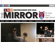 Tablet Screenshot of desmetmirror.com